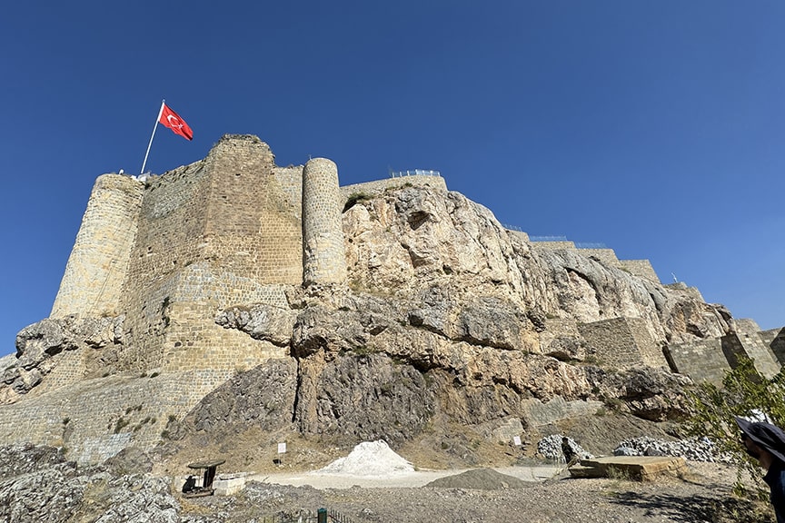 Harput castle. urartian