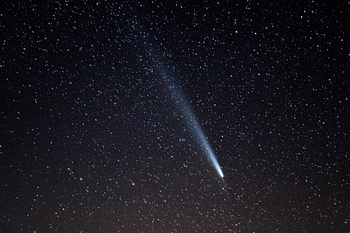 The Atlas comet was observed at Nemrut Crater Lake