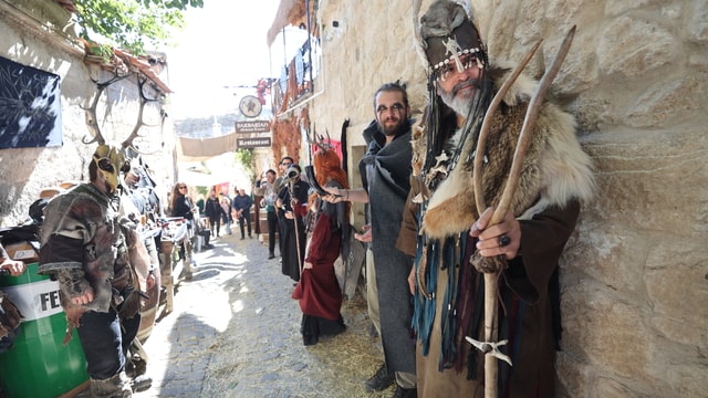 The Medieval themed fair in Ürgüp showcased fascinating scenes