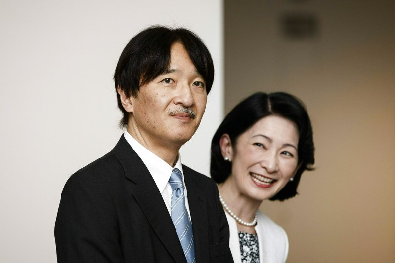 Japan Crown Prince Akishino and Crown Princess Kiko