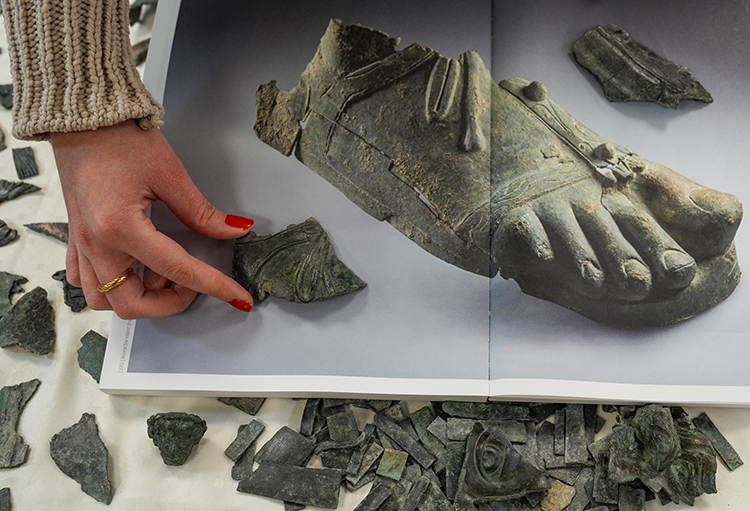 Archaeologists Discover Thousands of Bronze Statue Fragments in the Ancient City of Metropolis